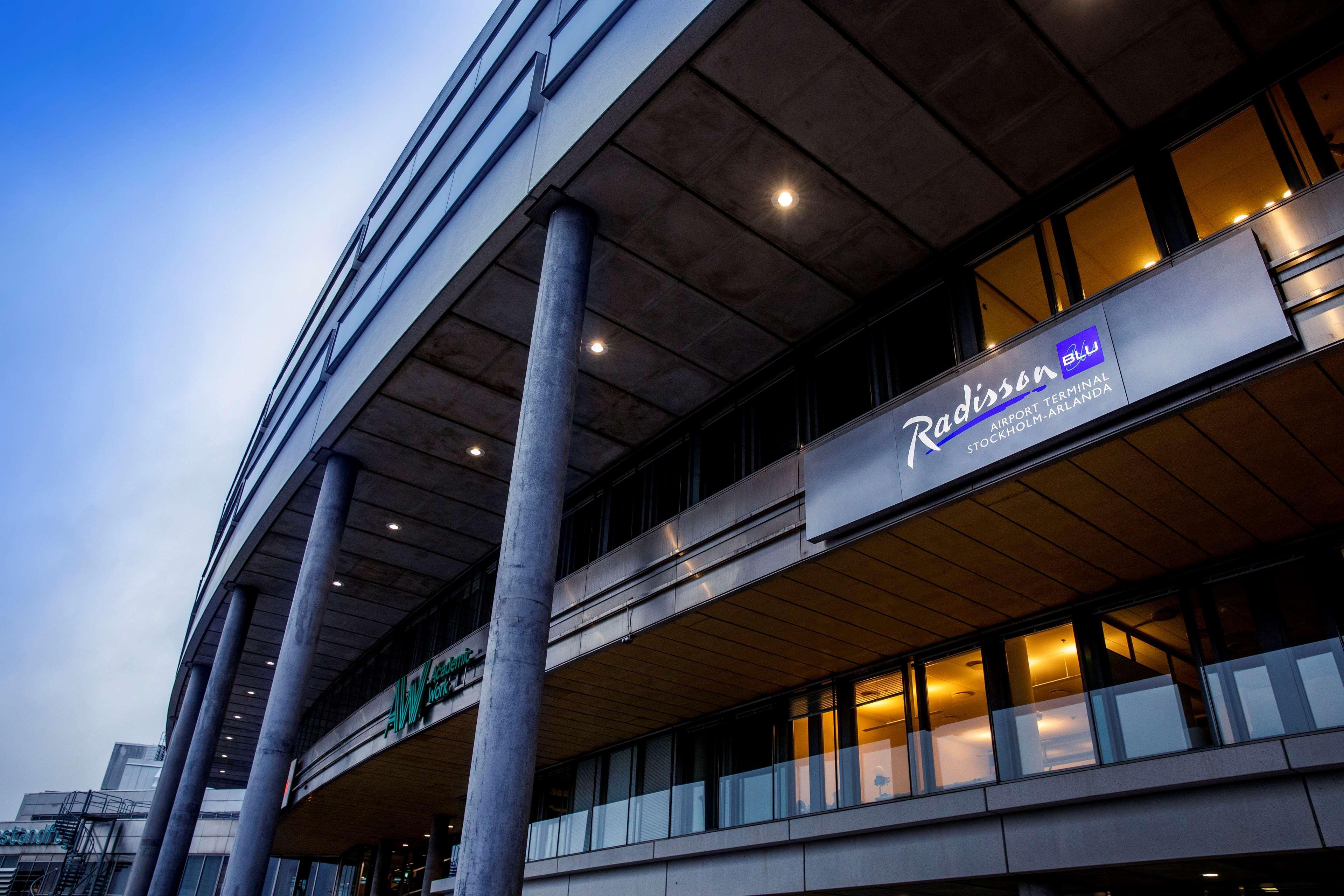 Radisson Blu Airport Terminal Hotel Arlanda Luaran gambar Radisson Blu Stockholm Airport