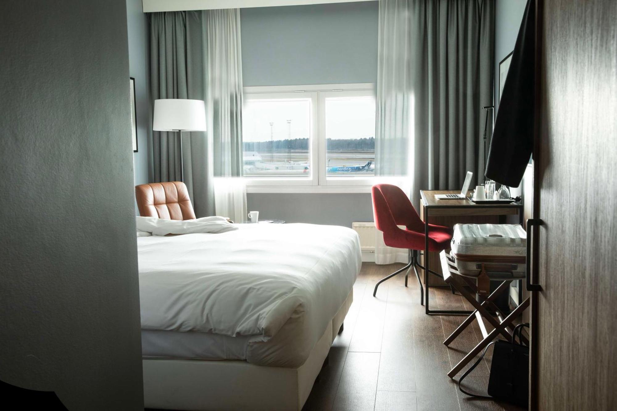 Radisson Blu Airport Terminal Hotel Arlanda Luaran gambar Room at the airport